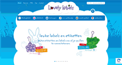 Desktop Screenshot of lovelylabels.eu